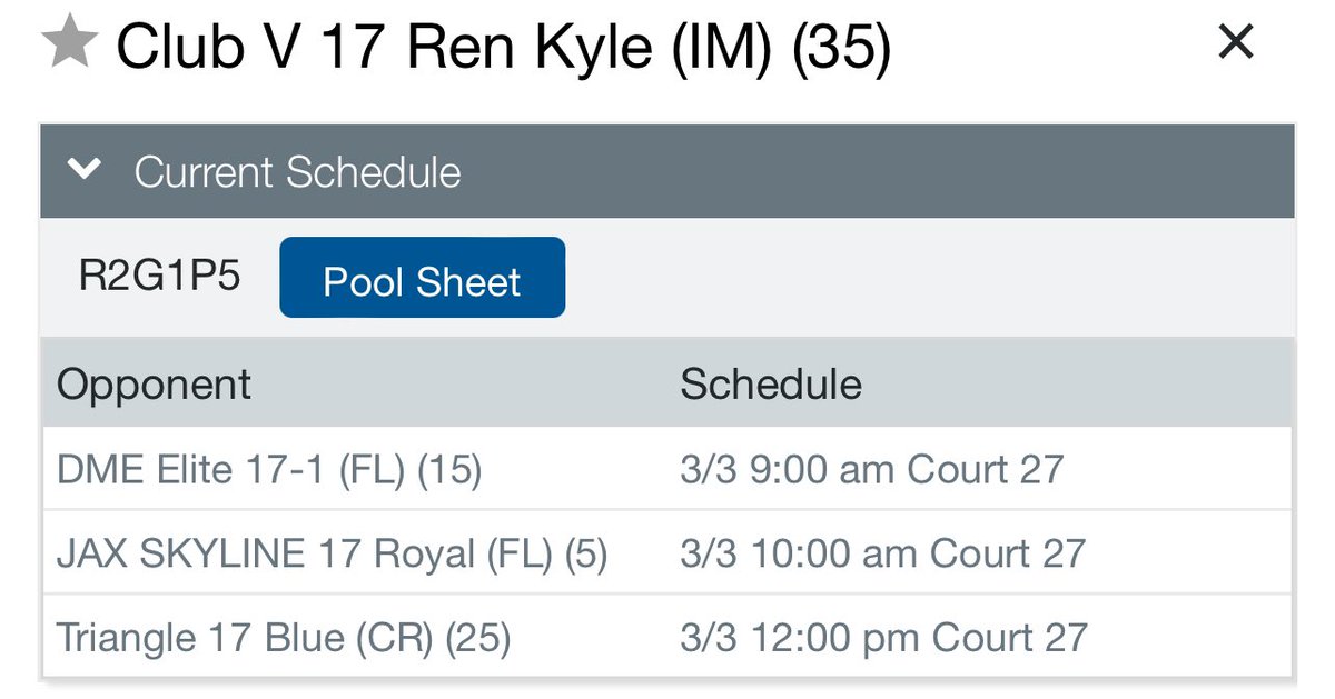 MadisonSetter99's tweet photo. SCHEDULE FOR DAY 2️⃣
finished 2-1 today‼️ https://t.co/jASZ6J1MWf