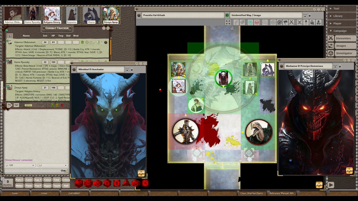 Suryarael's tweet photo. Pachis! Vamos iniciando el #Stream de hoy donde tenemos la última sesión de #DnD #Pathfinder de la aventura "La Niebla y el Señor del Asesinato" no se la pueden perder por #Twitch #FantasyGroundsUnity https://t.co/taROgaMj4L https://t.co/Ggiz6ryAvf
