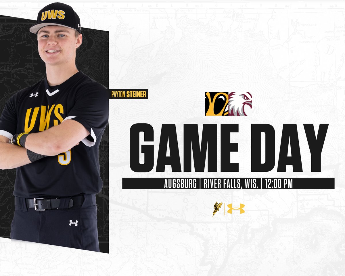 ⚾️GAME DAY⚾️
🆚 Augsburg
🕖 12 p.m.
📍 River Falls, Wis. • FNBRF Field
📈📹 linktr.ee/uwsbaseball

#WeAreSuperior