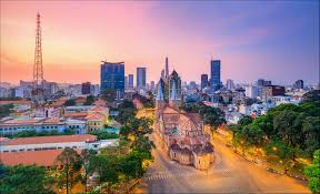 _Stuism's tweet photo. Iconic Landmarks: The cityscape is adorned with iconic landmarks such as the Notre-Dame Cathedral and the Bitexco Financial Tower. These architectural marvels not only add to the beauty of the skyline but also serve as symbols of Saigon's progress and development. https://t.co/533DCy02Fk