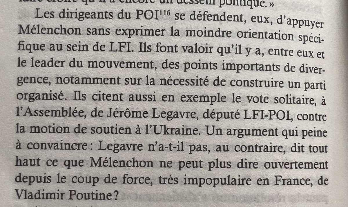 CathOsselet's tweet photo. @wargonm Mais parce que @LegavreJerome , @POI_officiel, toujours présent pour régler les comptes que #Mélenchon n’a pas forcément envie de faire en personne.
@LaurentMauduit: “Trotskisme , Histoires Secrètes” 📚
#LFI #Lambertisme
Extraits ⤵️ https://t.co/SPEuFEgtBs