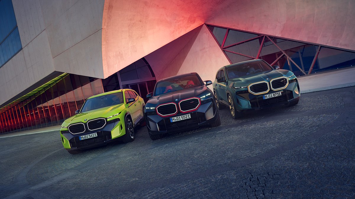 Bold, powerful and dynamic. The best things in life come in threes. The BMW XM, the XM Label, and the latest addition, the XM 50e. #BMWUK #BMW #BMWXM #BMWM #PlugInHybrid