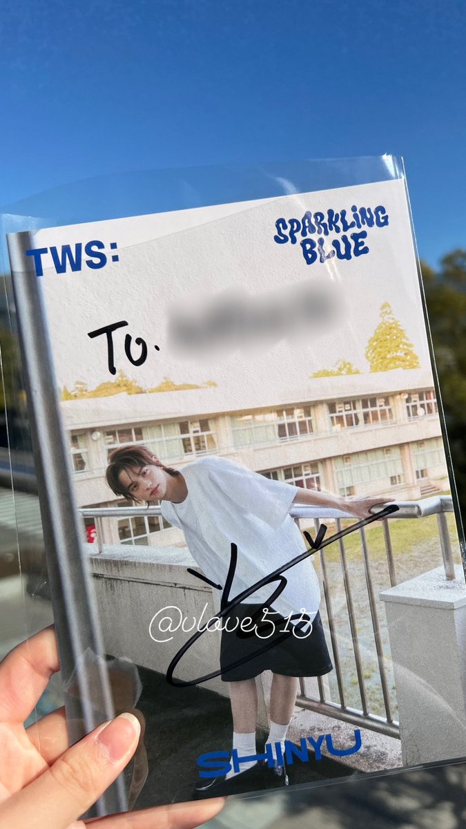 TWS 全員サイン会 色紙 TWS 全員サイン会 色紙