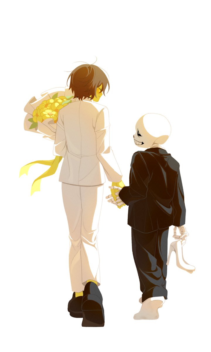 _nang_ha_'s tweet image. 어제 못올린 샌즈프리(프리스크 성인/♀️)