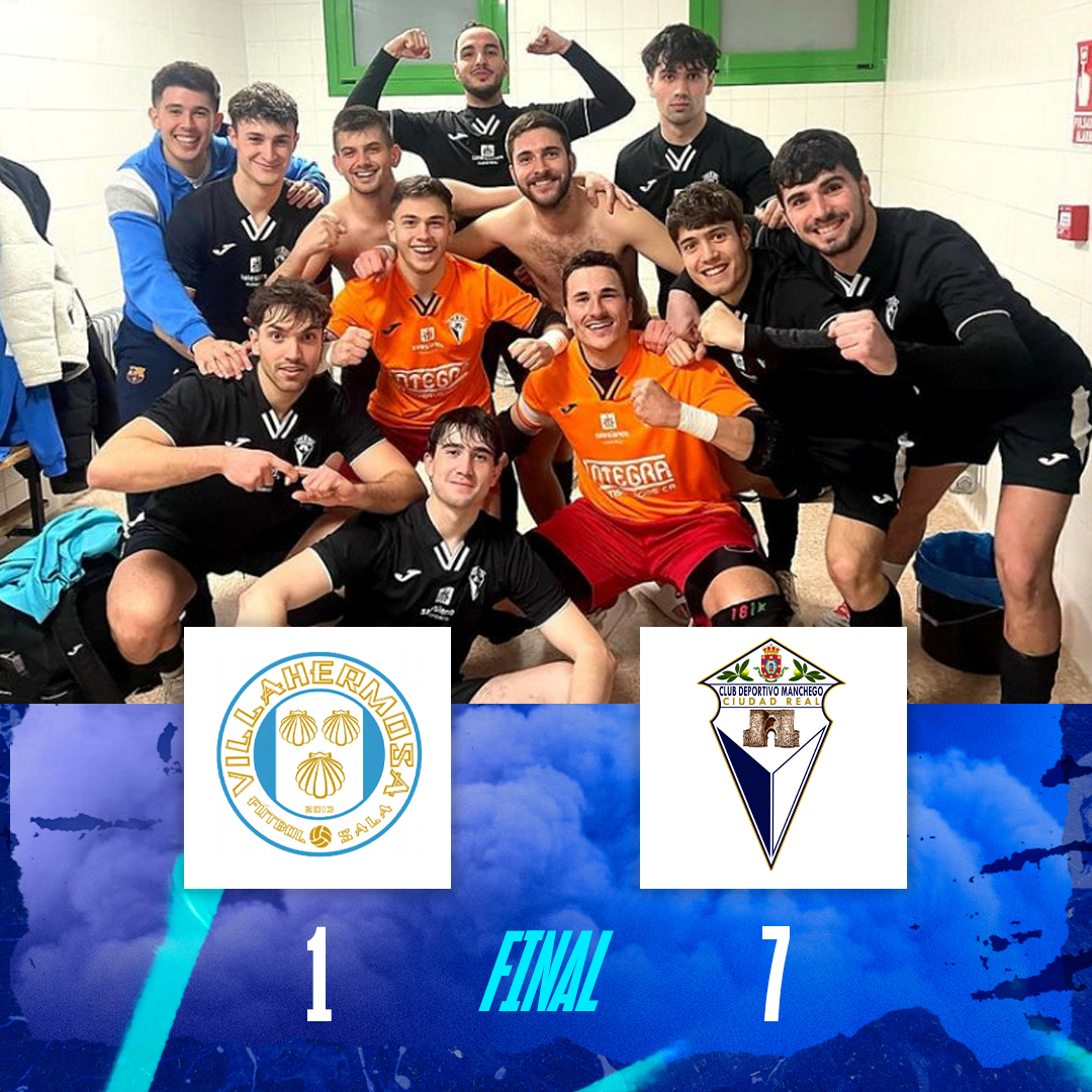 ☀️ ¡Buenos días mancheguistas! Triunfo en nuestra visita a Villahermosa por 1 a 7

⚽ Mario, Álvaro Sánchez (2), Javier, Eloy (2) y Gabriel

#AupaManchego 💙🤍