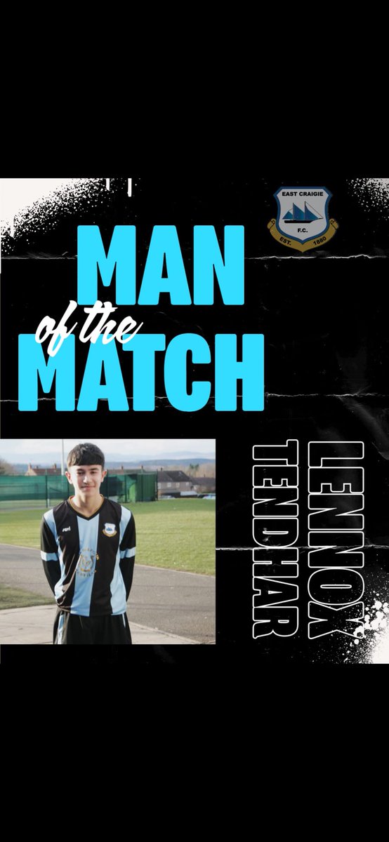 Letham 0
East Craigie 2

Lorimer ⚽️
Christie ⚽️

MOM Lennox Tendhar 🚢

🚢🚢🚢⚽️⚽️⚽️🚢🚢🚢 

<a href="/ftsc0res1/">@ftsc0res</a>