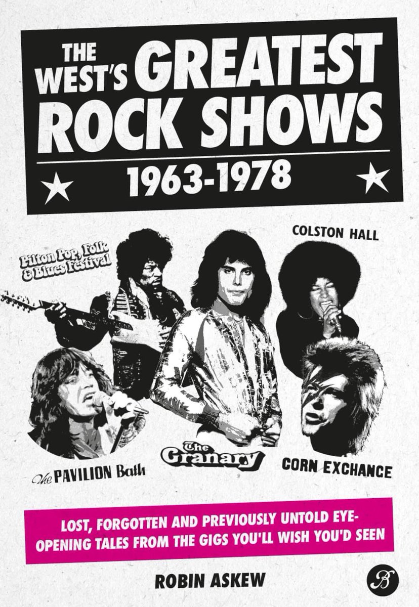 Recommended book and event 
Robin Askew on The West’s Greatest Rock Shows 1963-1978 / 2 May 2024 19.00

Book here: waterstones.com/events/the-wes…