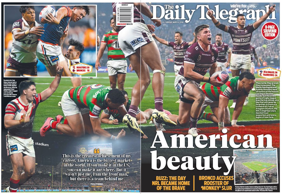 On @telegraph_sport back and front pages tomorrow