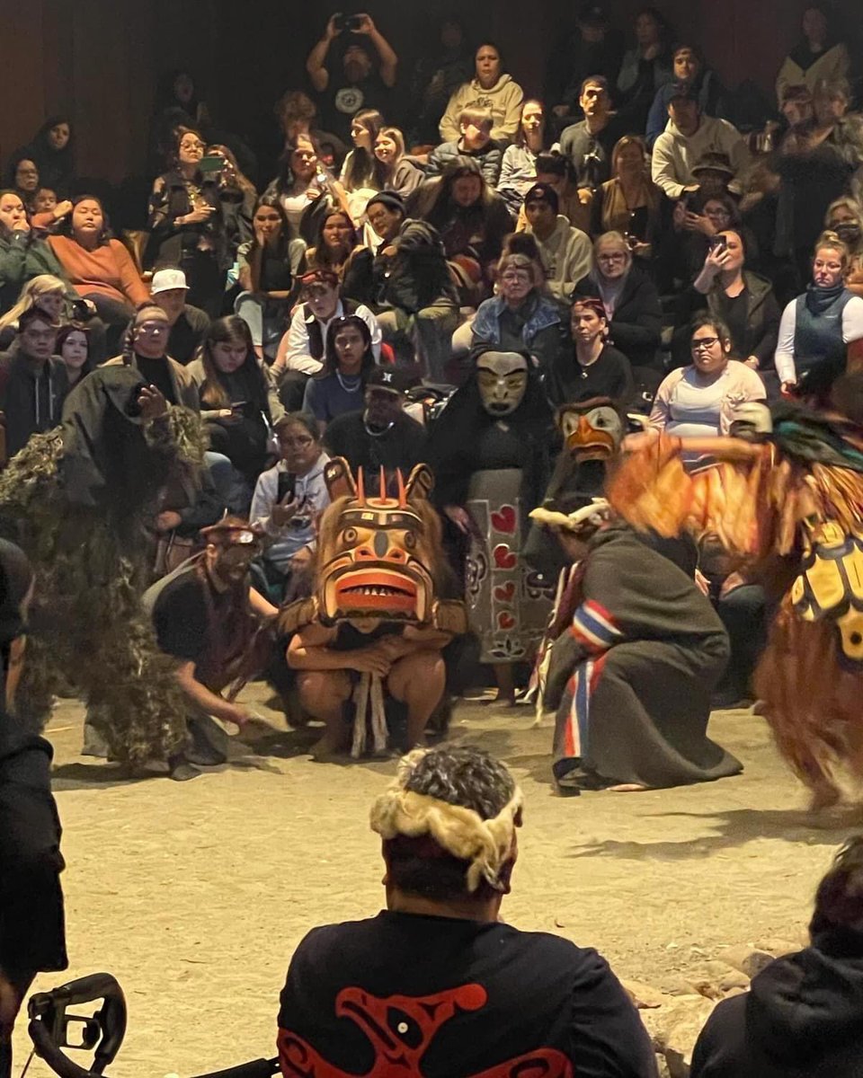 GretchenRiel's tweet photo. A few weeks ago we returned to Yalis, ‘Namgis First Nation for potlatch. Elder Bob Joseph told us that it was more than dramatic stories it is healing. https://t.co/jbpg8QuPov