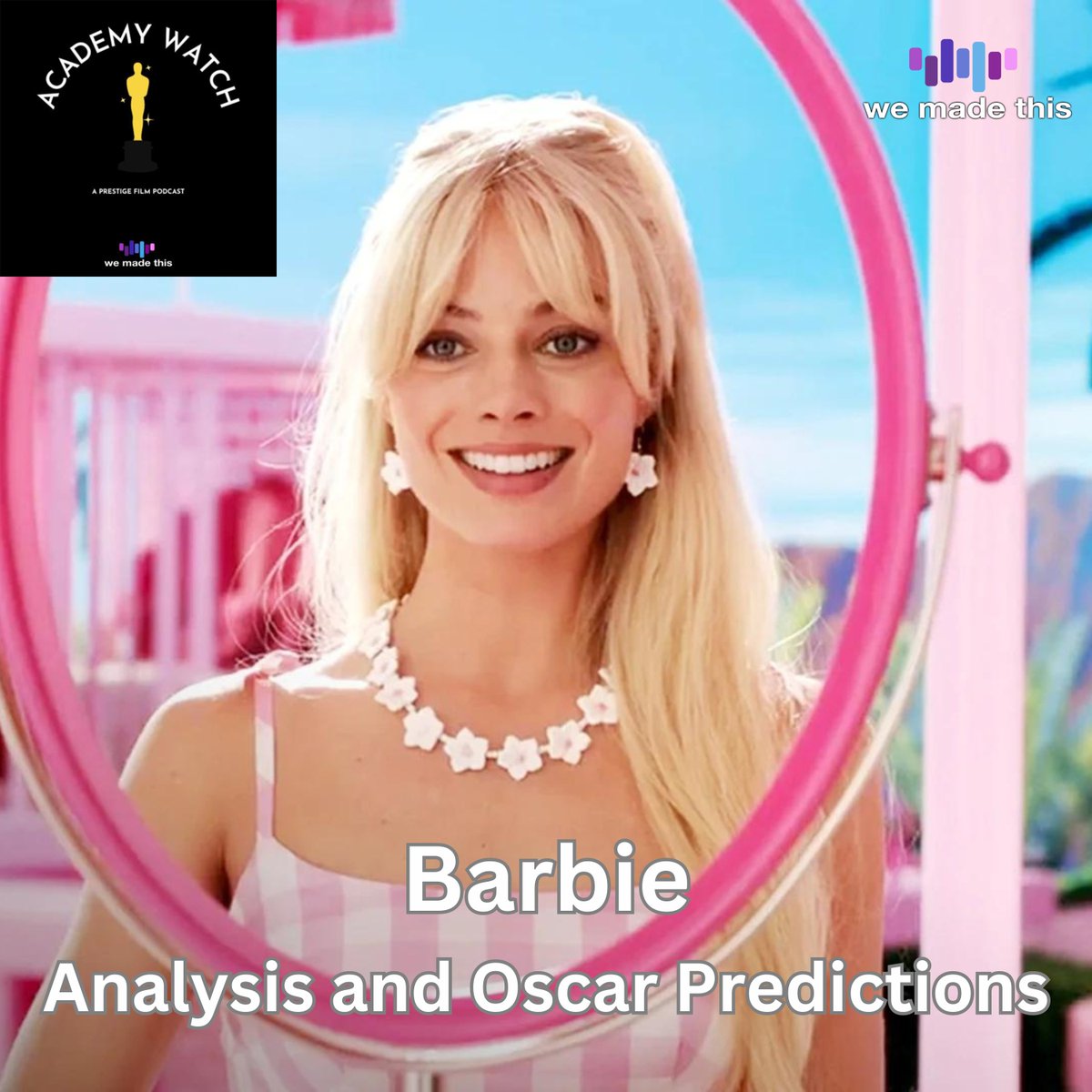 academy_watch's tweet photo. BARBIE 🎙️🎙️🎙️
Analysis and Oscar Predictions
https://t.co/esSgnh5cLx
Bo is joined by Podcaster, @violeth310 , to talk about the biggest hit of 2023, #Barbie , as well as discussing how many of its 8 #Oscar  nominations will lead to a win!
Click the link above to listen now! https://t.co/atVWwpK3LH