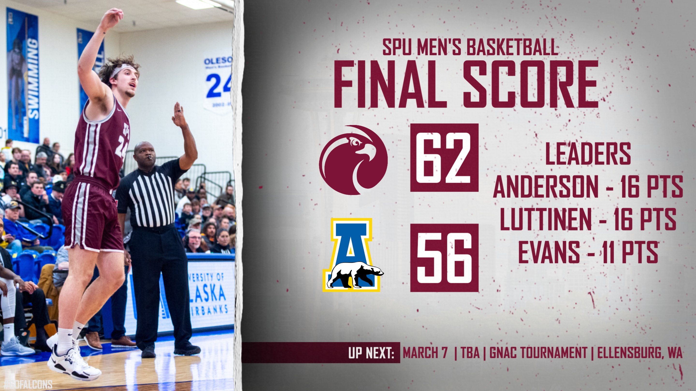 SPU Men s Basketball SPU Basketball X