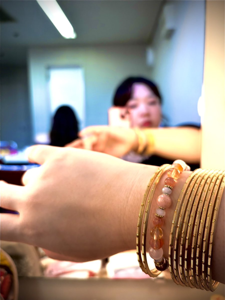 久しぶりの投稿になってしまいました…
本日はジプシーで出陣しますので、
さやさん<a href="/nlk06for01/">🫛</a> のブレスレットにもご共演いただきます🙏✨