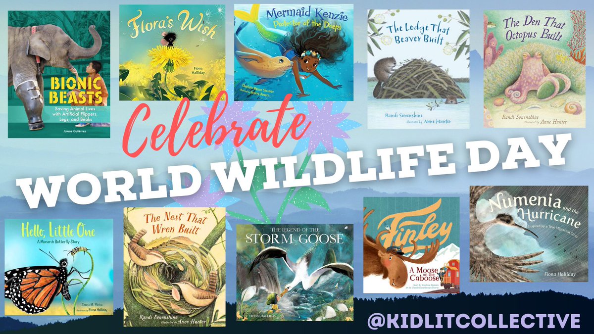 #WorldWildlifeDay's theme this year is “Connecting People and Planet.' Check out our books that connect kids to the planet they live on! 🦢🦋🐘🐙🦫🐭🫎🦭 #WWD2024 #kidlit #animals #teachers #librarians #TeachersofTwitter #LibrariansofTwitter #homeschool #STEMEd #Steam #kidlitart