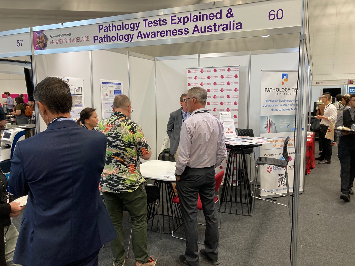 PathologyTests's tweet image. Glad to see many visitors to our booth and others&apos; such as @SAPathology at #PathUpdate2024 #AnswersinAdelaide