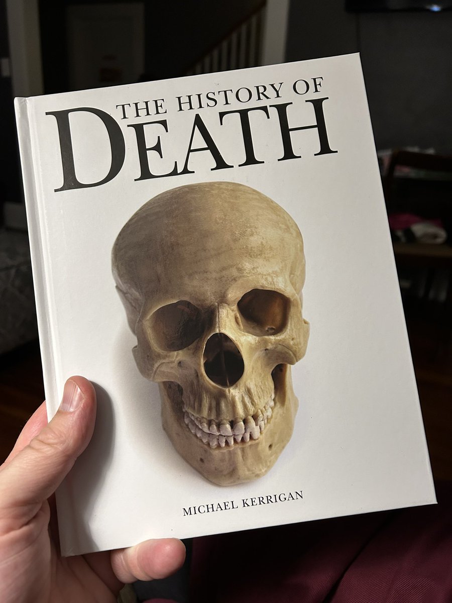 My wife brought me a surprise this afternoon! It’s chocked full of thanatological case studies from the world over. Glad to have some fresh supplemental reading to inform my thanatology classes. #thanatology #Deathanddying