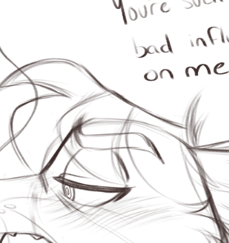 Preview sketches of new spicy AmareXPortia art from my patreon stream