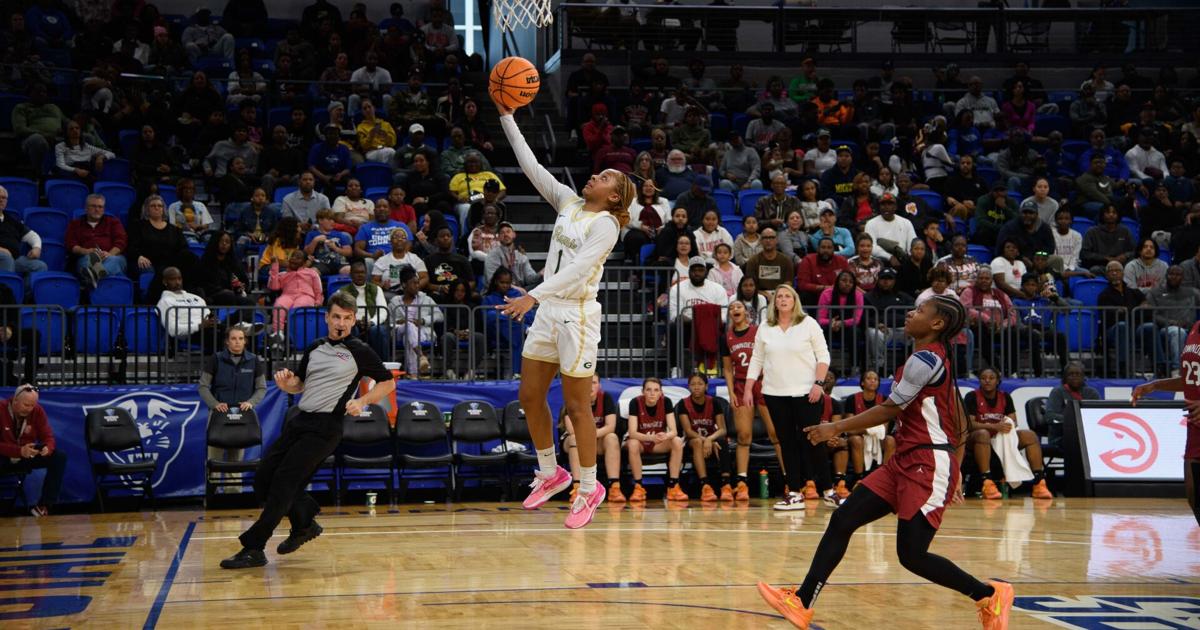 PHOTOS: Grayson vs. Lowndes Girls Basketball, Class AAAAAAA Semifinals bit.ly/3wFNgaY