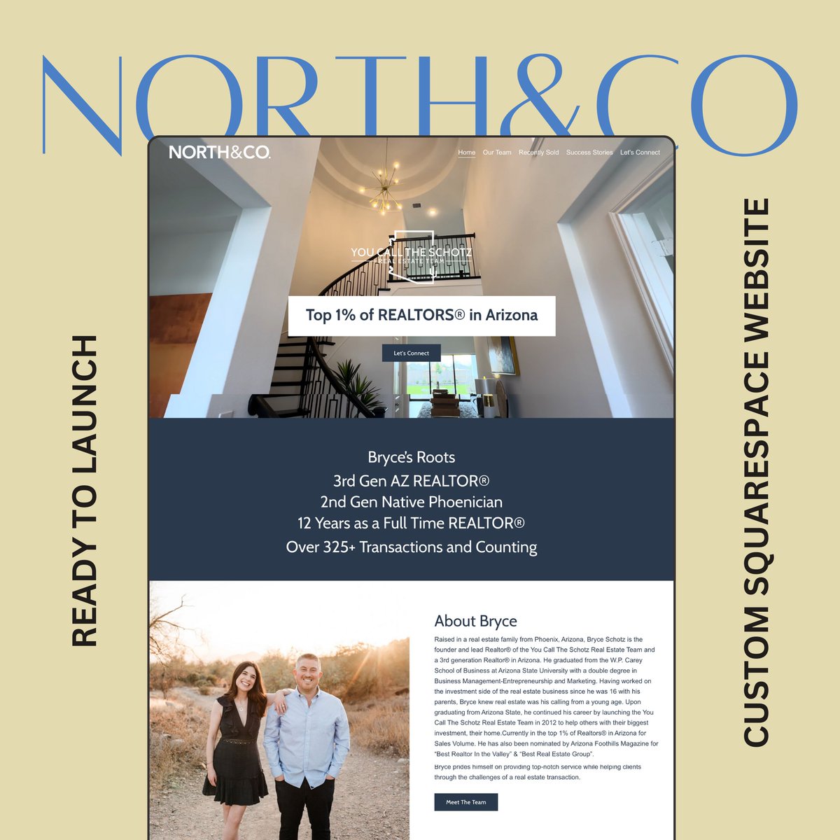 SquarekoHQ's tweet image. Our latest project is a stunning website tailored for one of our clients in the Real Estate sector. It boasts a sleek and modern design that truly reflects their brand identity. and let us know your thoughts! 
#Squarespace #WebsiteDesignerInUsa #CustomerShowcase #RealstateWebsite