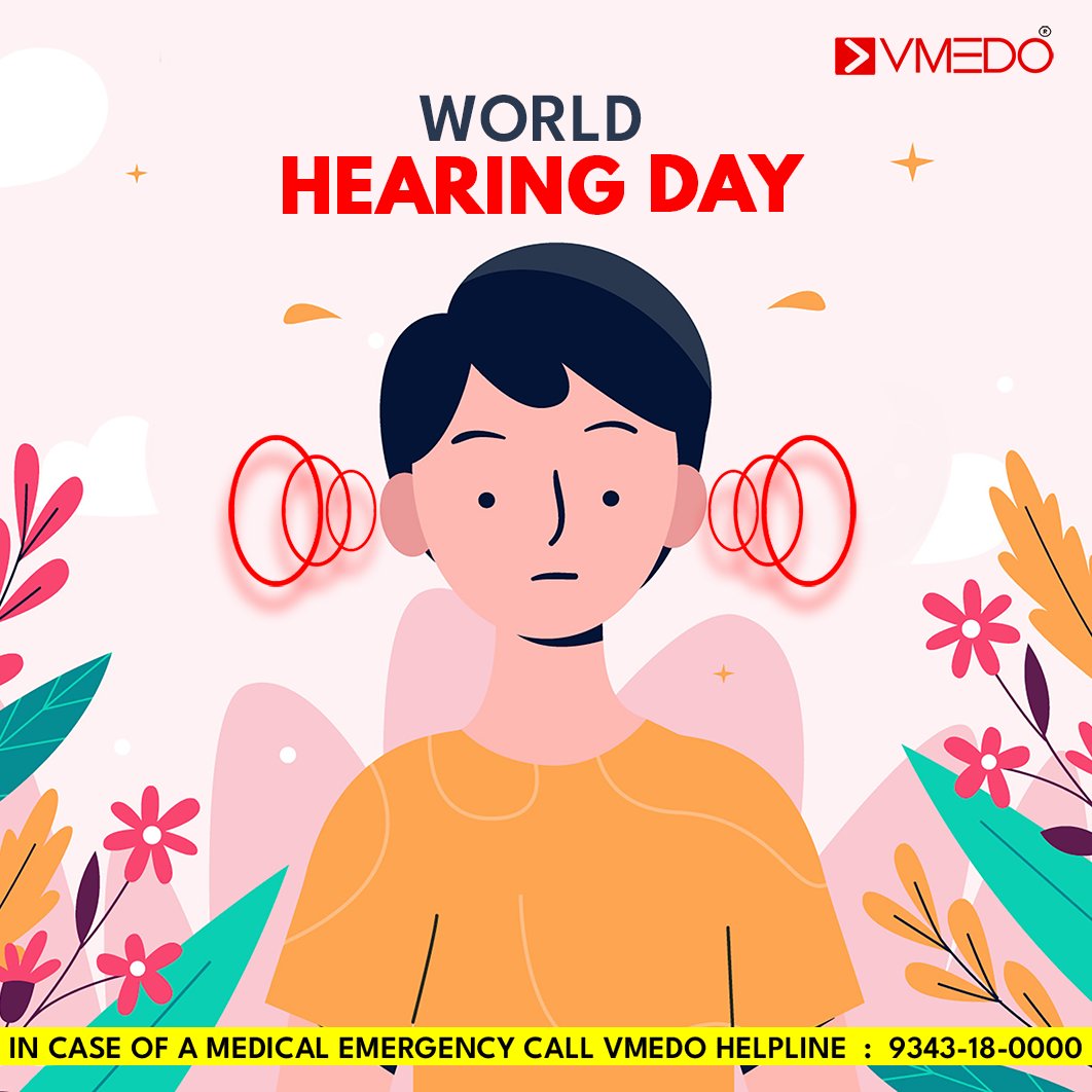Embrace the sound of life on World Hearing Day! 🌍👂 Let's raise awareness for hearing health and inclusion. 

#WorldHearingDay #SoundMatters #HearingHealth #ListenUp #InclusionForAll #HealthyHearing #EmpowerWithSound
#Vmedo #Viral #Trending