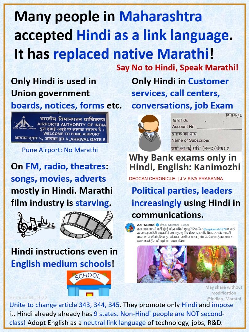 Write names in #Malayalam #മലയാളം. The party which ignores our languages n imposes Hindi has no place in non-Hindi states. Stop second-class treatment to non-#हिन्दी languages. Change articles 343, 344, 351 @TawdeVinod @BJP4Keralam @BJP4India #ModiyudeGurantee #PuthiyaKeralam