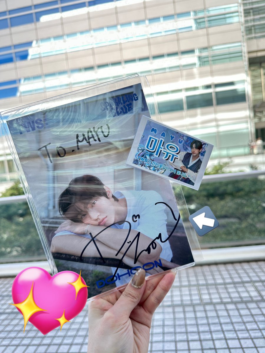 TWS #オフイベ #個別サイン会2部 待機中に、急にBGMが大きくなって