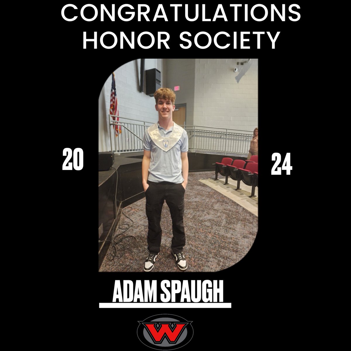 🚨 RED ALERT 🚨 Congratulations @adam5paugh | adamspaugh_!!! #TeamFamilyBelieve #WestUp