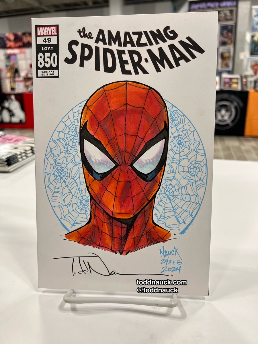 Spider-Man Con commission from Emerald City Comic Con 2024