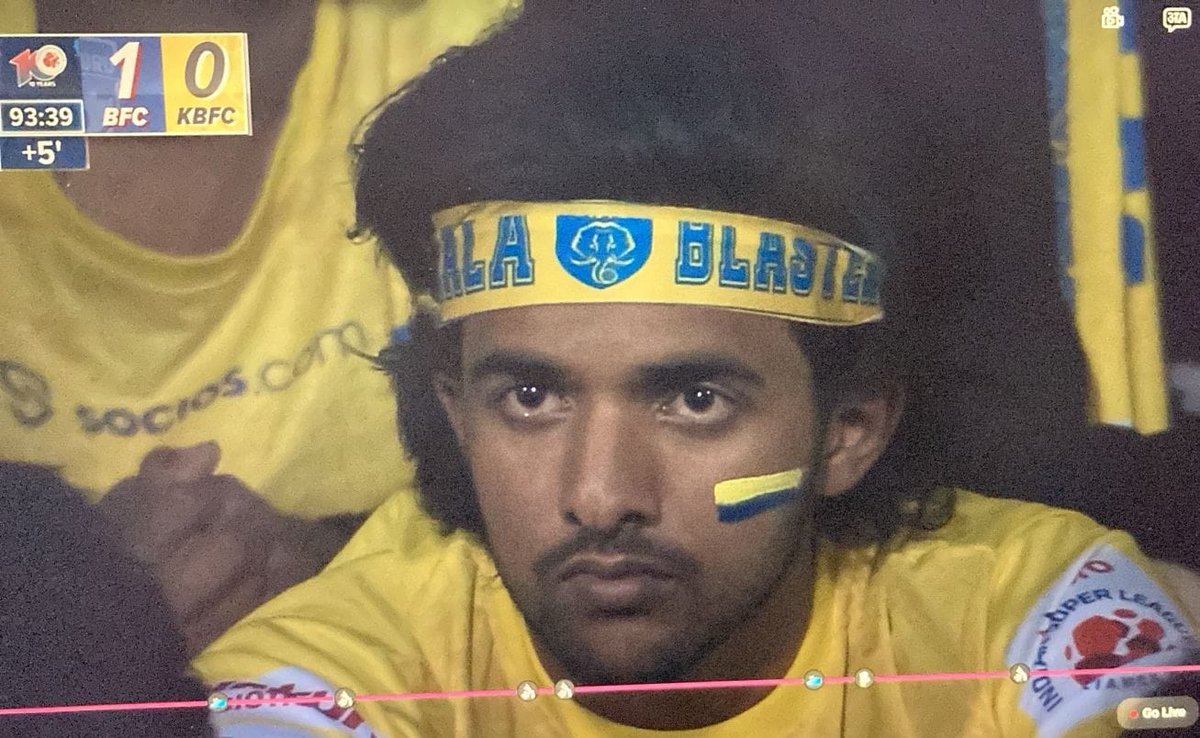 Real people have emotions. He's an away fan putting himself out there for his team. If you can use this close up image of his teary eyes for banter, you are a piece of s#!t. Whoever he is, he's a fan that a team can only dream of. You glory hunters will never understand.