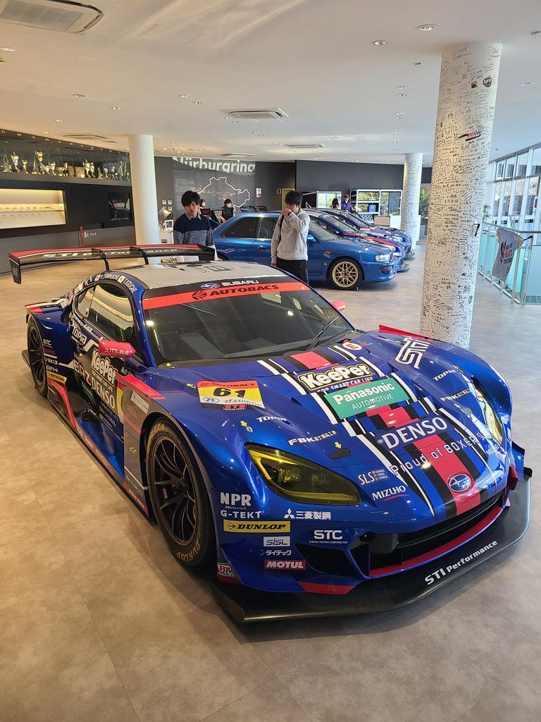 mimitran's tweet photo. Went to STI gallery today and it was amazing. So cool that they let you sit in the display cars! #stigallery https://t.co/NDX7wuOBqm