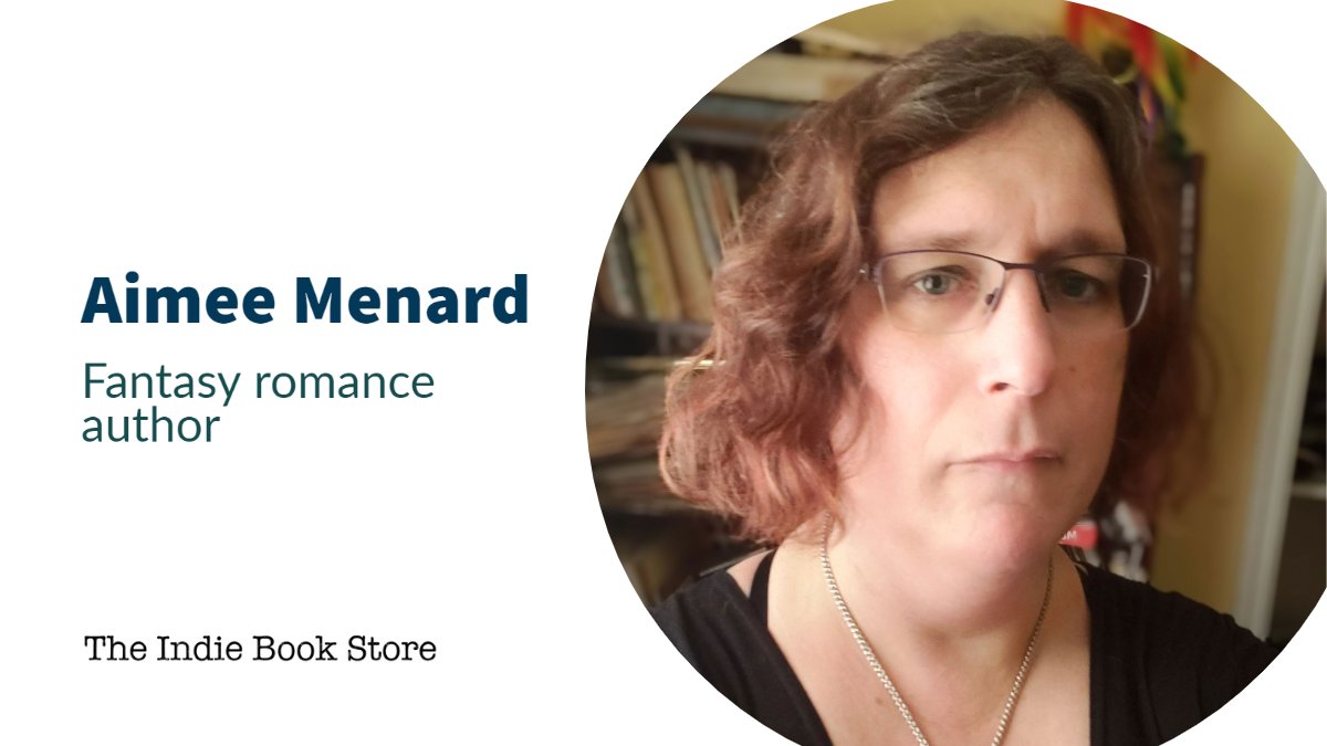 Aimée Ménard loves to write science fiction, fantasy, and romance that tends to include a lot of LGBTQ+ issues and characters. Find out more here: theindiebook.store/product-catego… @Dranemra