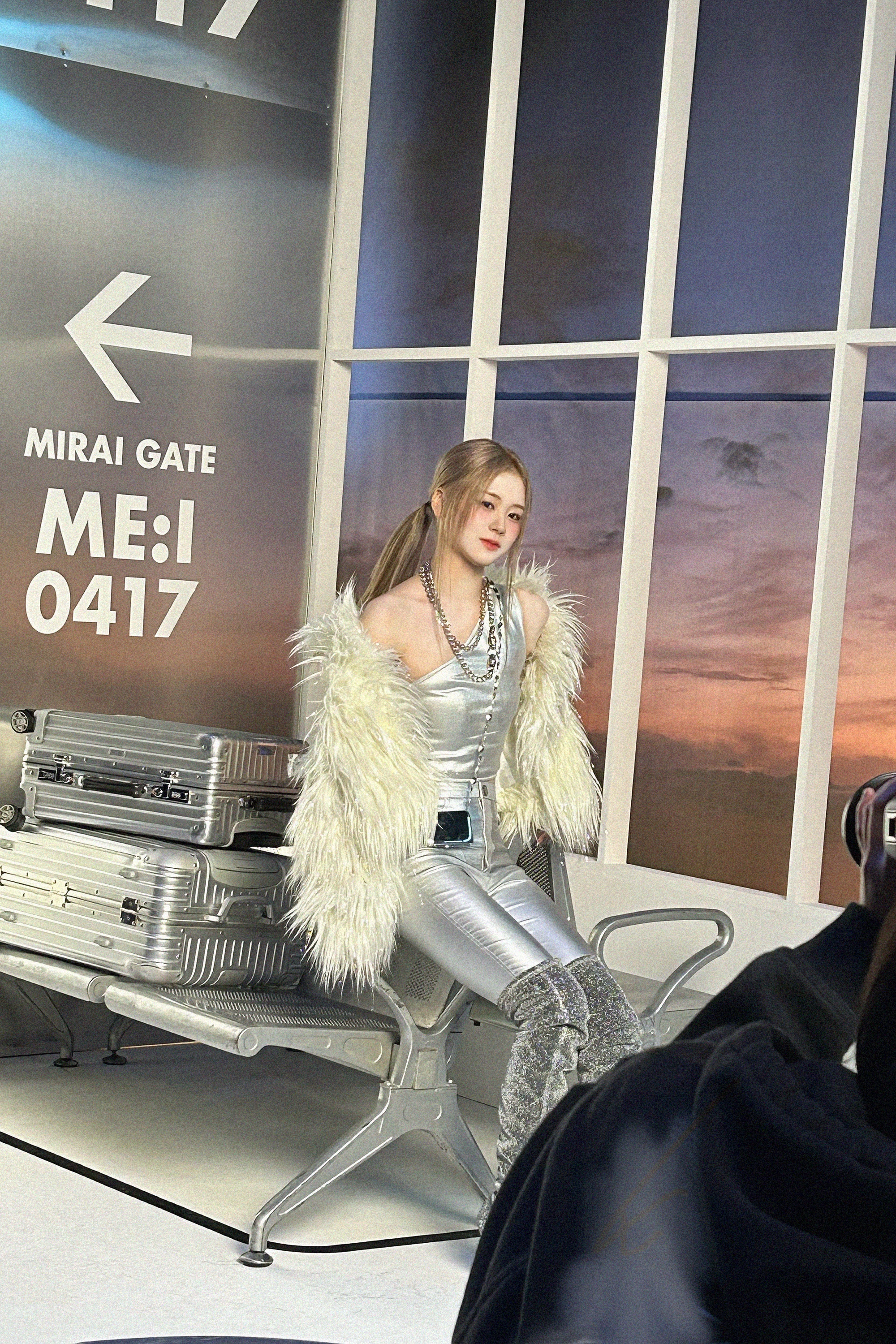 ME:I 銀テープ 佐々木心菜 ミーアイ click - メルカリ