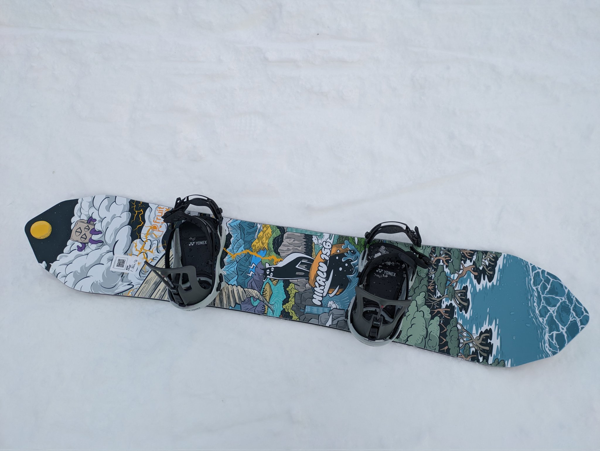 KM4K HIKALU 156 スノーボード New KM4K board HIKALU 156 drop in