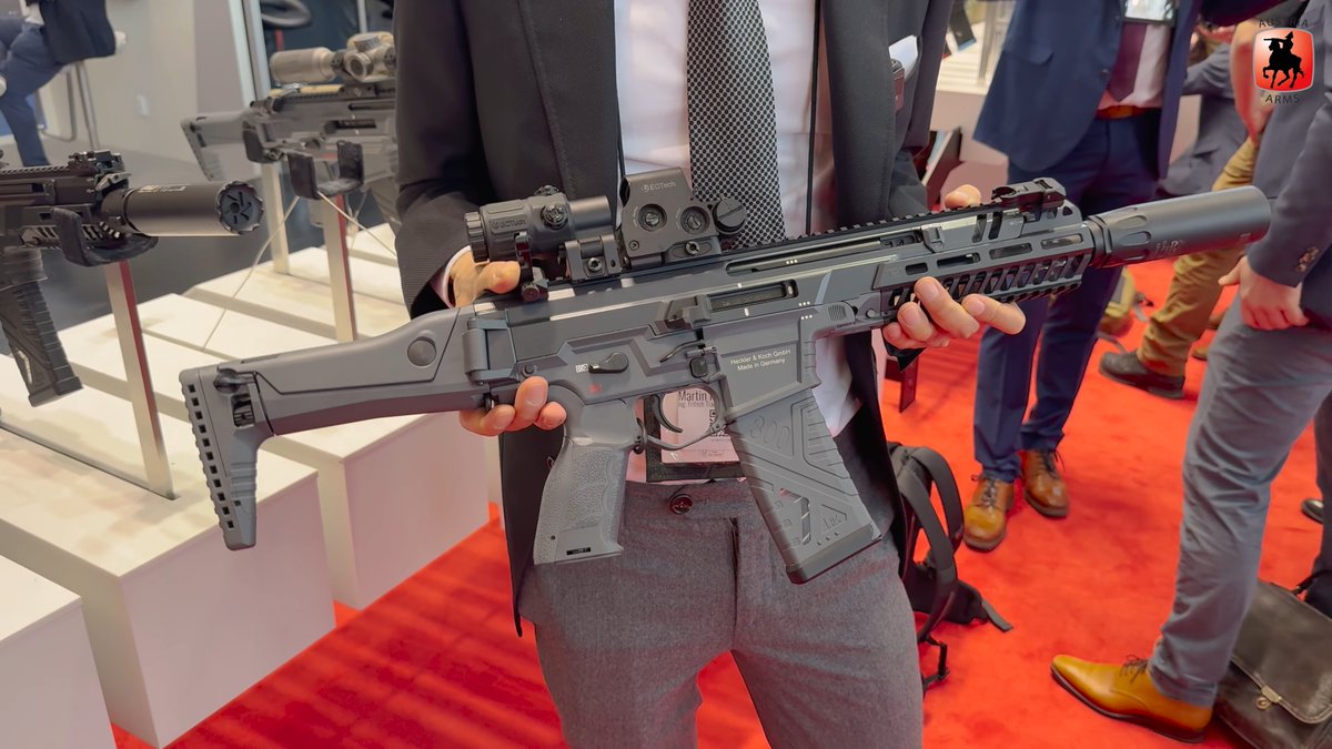 spartan_at's tweet image. Das G39 in .300BLK ist die neue deutsche Sonderwaffe für Spezialkräfte. #EnforceTac2024
