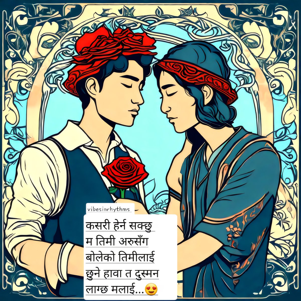 Tag your love 😍 #nepaliquote #nepalistatus #nepalilines #nepalishayari #lovemessage #love #couple #valentine2024 #relationship #boyfriend #girlfriend #quotesinnepali #quotes #lovequotes #digitalart #digitalartgallery #digitalcreator