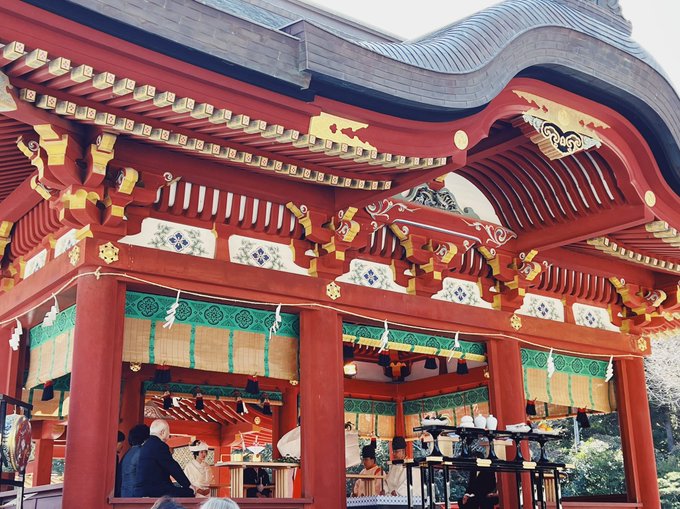 「和服 神社」のTwitter画像/イラスト(新着)