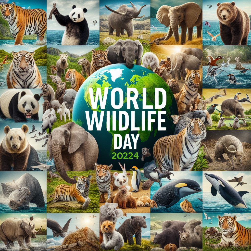 CurrentGKofRaj1's tweet image. विश्व वन्यजीव दिवस 2024।
#WorldWildlifeDay2024 #3rdMarch #currentaffairs