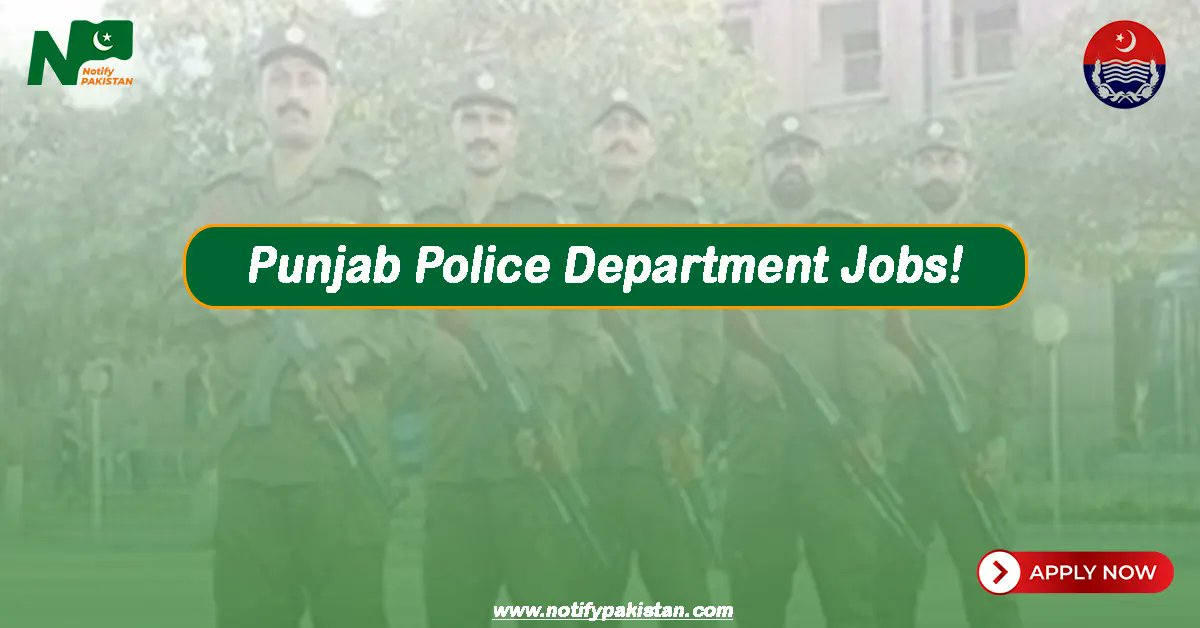 Special Branch Punjab Police Department Jobs 2024
Vacancies: 43
Apply Now: notifypakistan.com/punjab-police-…

#SpecialBranchPunjabPoliceJobs2024
#PunjabPoliceJobs2024 #PakistanPoliceJobs
#LawEnforcementJobs
#PublicServiceJobs
#PunjabJobs #Policejobs24 #Officerjobs #Police #Punjab