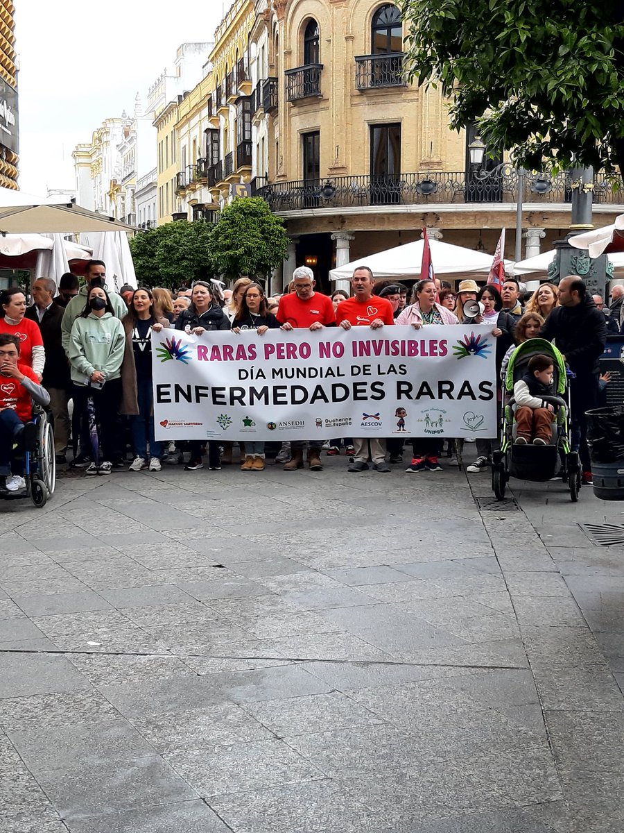 Un año más nos sumamos a la marcha para dar visibilidad a las enfermedades raras!! Gracias a todos