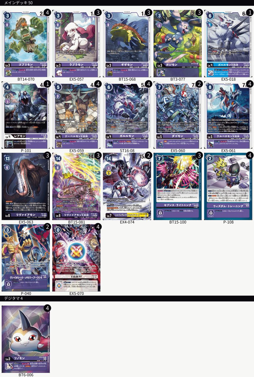 Xユーザーの【公式】デジモンカードゲームさん: 「/ BANDAI Xユーザーの【公式】デジモンカードゲームさん: 「/ BANDAI