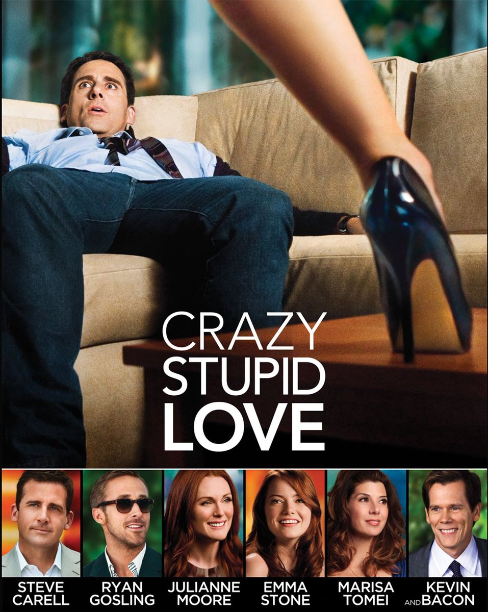 Ashok588500's tweet image. #CrazyStupidLove (2011 - English) 

திடீரென விவாகரத்து கேட்கும் மனைவியால் உடைந்து போகும் கணவன். அவனுக்கு உதவும் ஒரு playboy. 

Thoroughly entertaining romcom❤

VERY GOOD👌⭐8/10