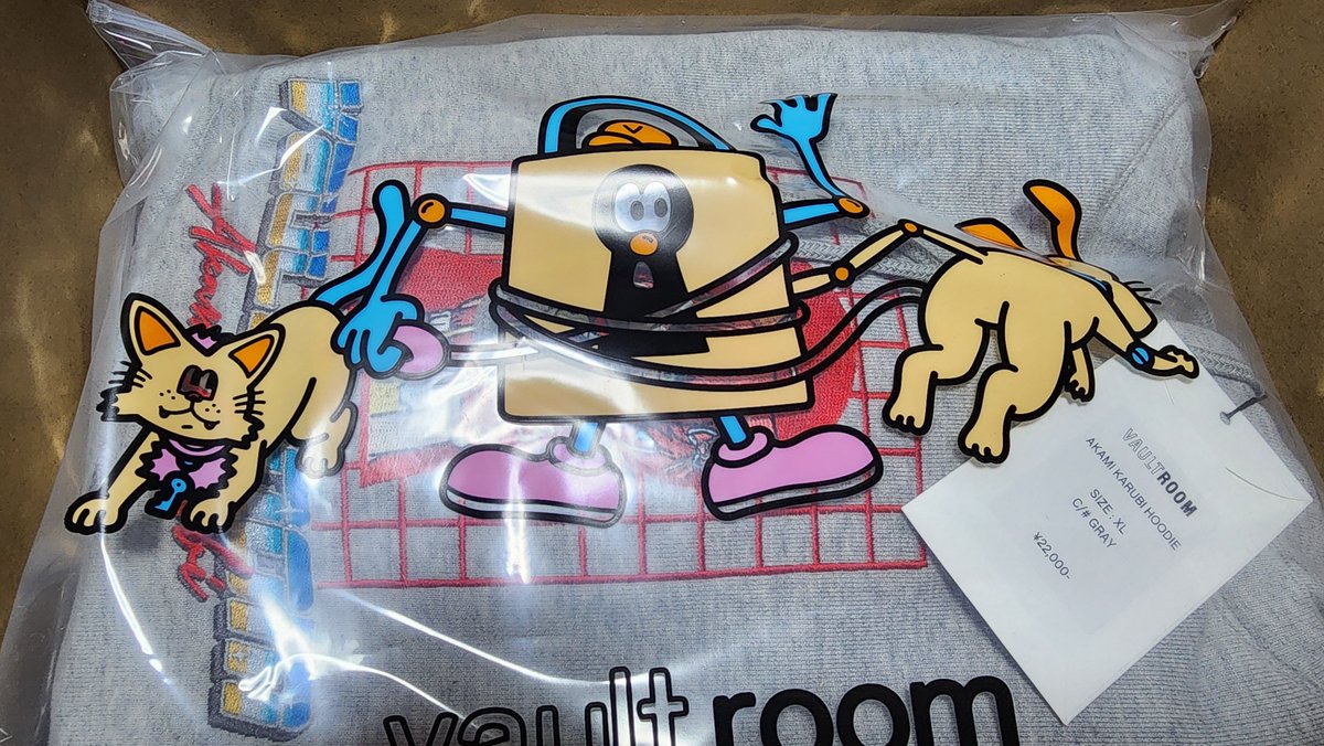 vaultroom 赤見かるび Tシャツ ホワイト L vaultroom 赤見かるび