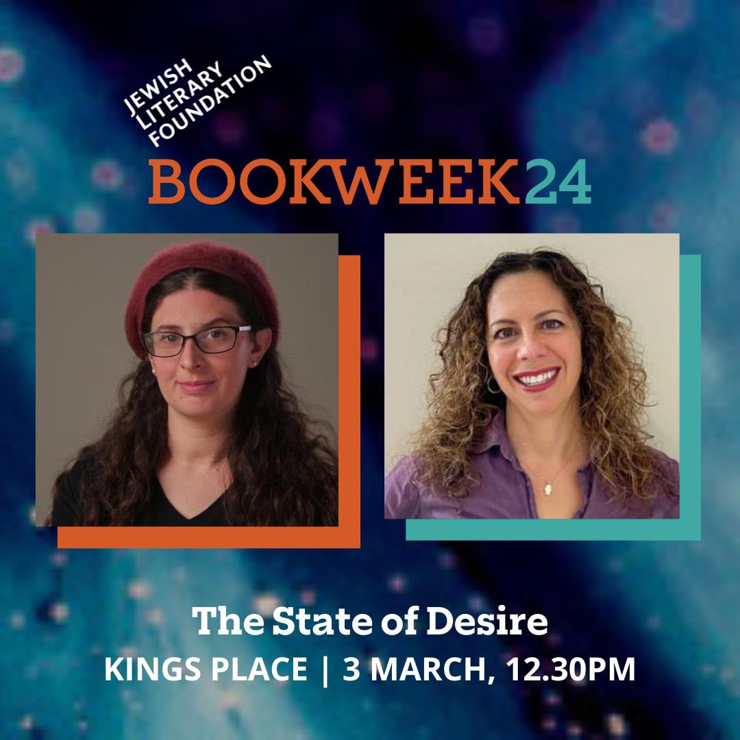 At 12.30 today #BookWeek24 we have Nicholas Hytner in conversation with @elliotlevey_, Kindertransport and Beyond, Jewish Dimensions of the War in Ukraine and The State of Desire