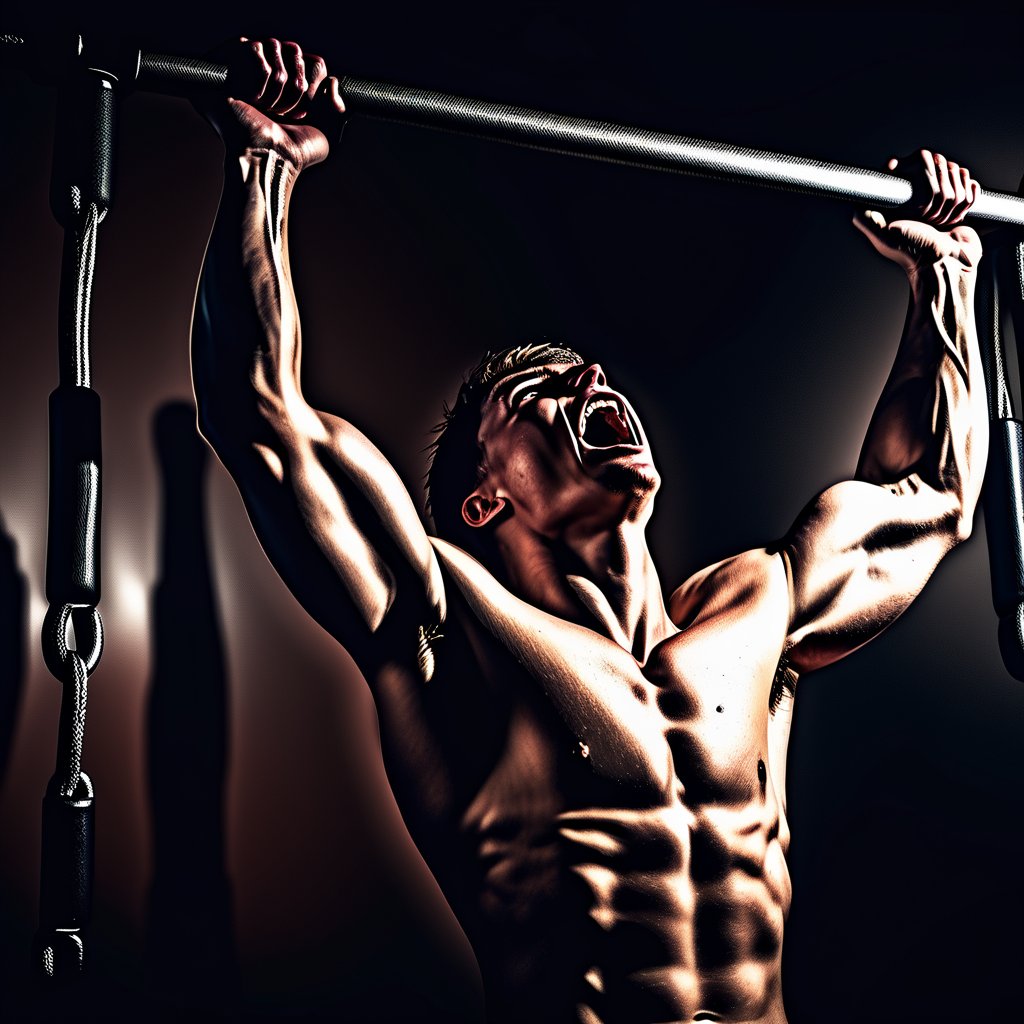 SweatCommander's tweet photo. The new recruit hangs from a pull-up bar for as long as he can.

Commander sees he lacks grip strength and stamina.

Adds a padded cushion to the pull-up bar.

To help… https://t.co/WwIhbtIJ5f