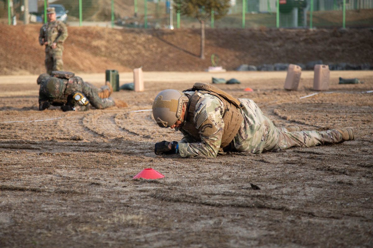 The UNC Security Battalion conducted their Best Warrior Competition Feb 26-28.  The competition builds espirit-de-corps while testing Soldiers’ abilities in multiple, basic Soldier skills including marksmanship, land navigation, radio set up, first aid, and physical fitness.