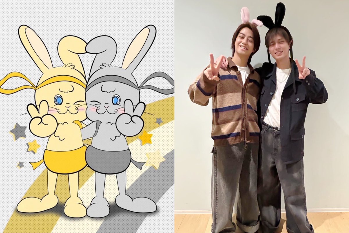 _01rk's tweet photo. King &amp; Prince 本人たちによるうさちゃんの再現画像投下された😭世界１可愛いよー！😭😭 https://t.co/H9VUyV1RB0