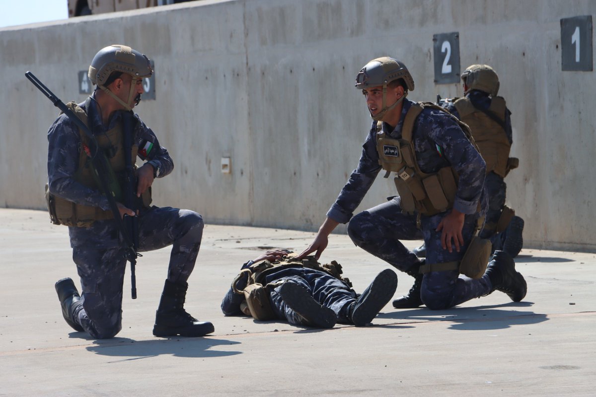 Royal Jordanian Navy personnel led Vessel Boarding Search and Seizure (VBSS) exercises for Operation Northern Readiness to share their best working practices. Skills such as deploying a wire ladder to board a ship, evacuating a casualty from ship to an ambulance and search…