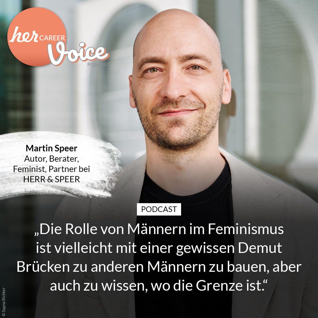 Auf der #herCAREER Expo 2023 sprach Martin Speer mit herCAREER-Chefredakterin Julia Hägele im Authors-MeetUp über sein Buch. Jetzt gibt es den vollständigen Talk als #Podcast zum Nachhören.

Spotify: open.spotify.com/show/0HoKeWZli…

Apple Podcast: podcasts.apple.com/de/podcast/her…