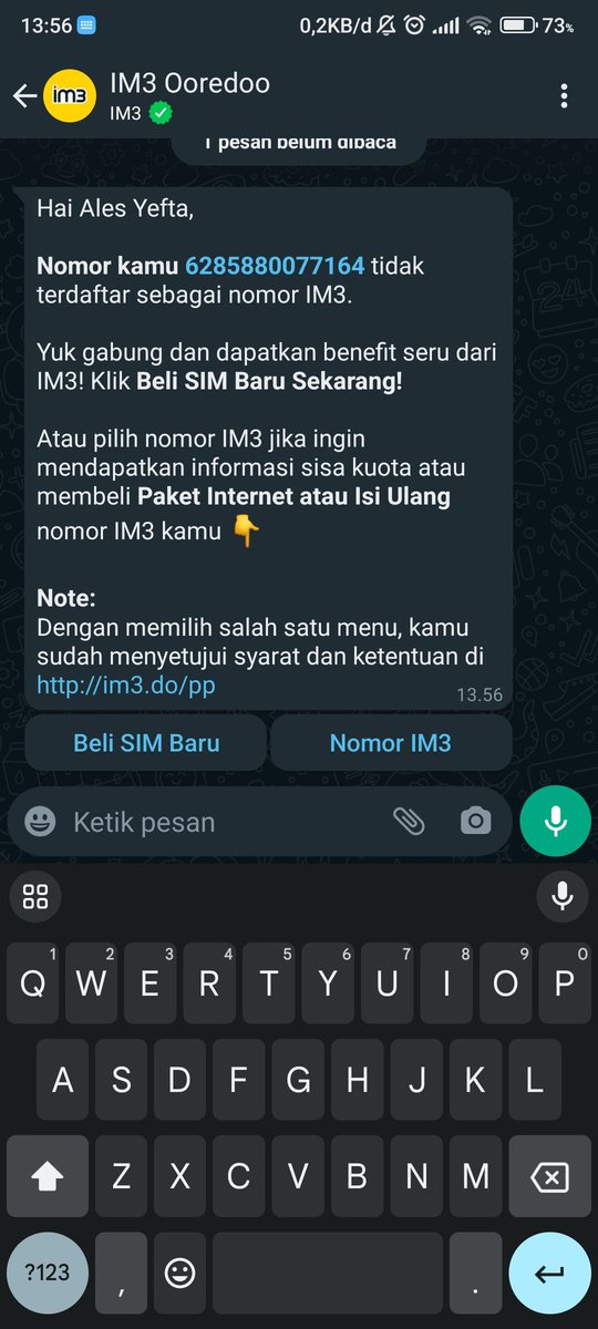 alesyefta's tweet photo. @indosat Tolong knp ini https://t.co/7WvIb2ZCBv