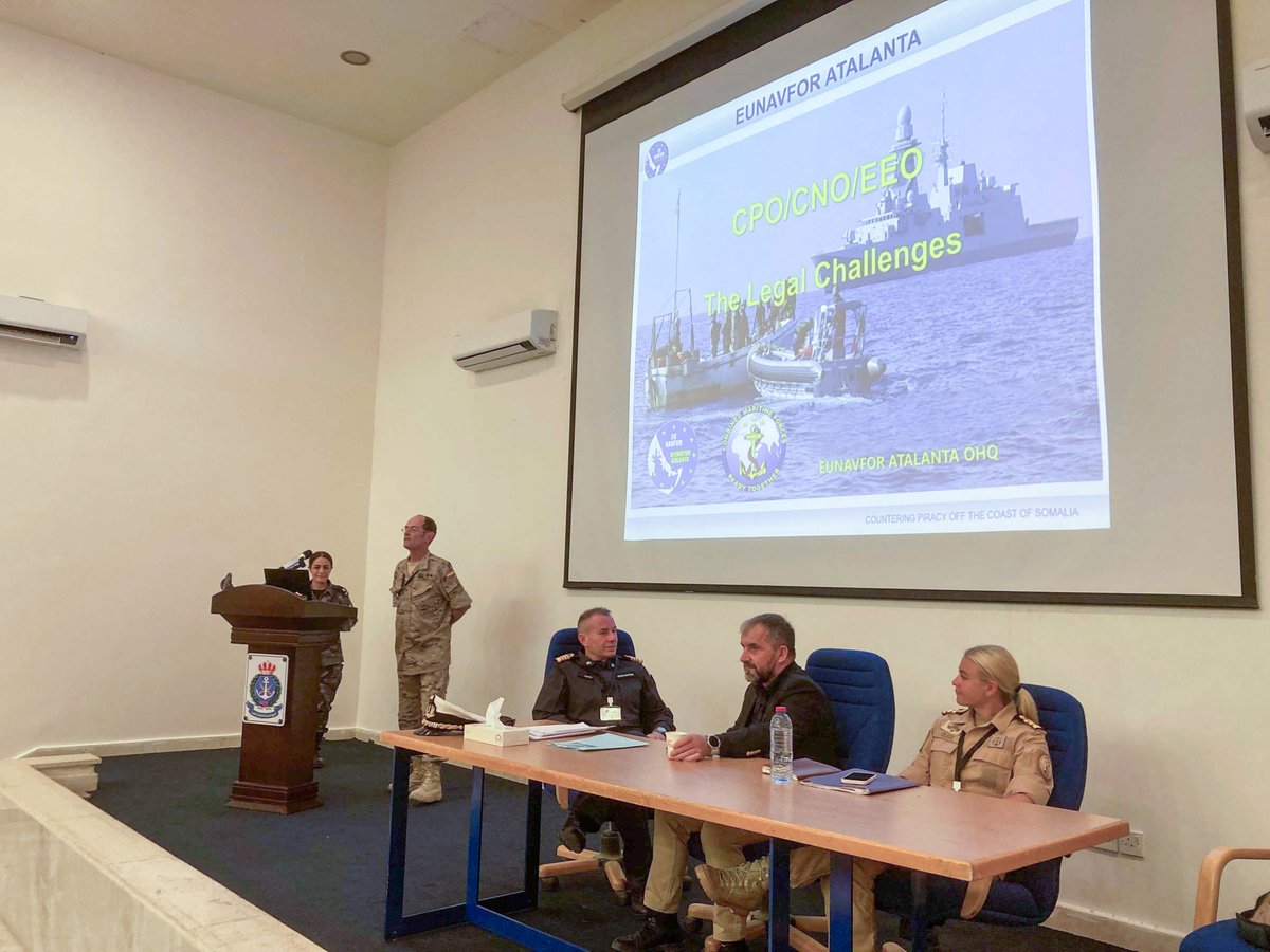 Critical to all navies, the law of the sea was a key focus for Operation Northern Readiness. Representatives from Combined Maritime Forces, United Nations Institute for Training and Research (UNITAR) and EUNAVFOR gave lectures on a range of topics on the law of the sea to all…