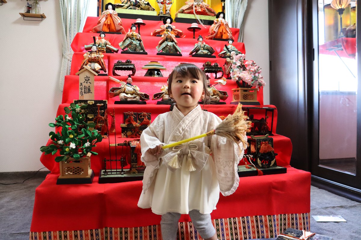 今日はひな祭り🎎